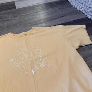 dime drawing art t shirt skateboarding mtl M